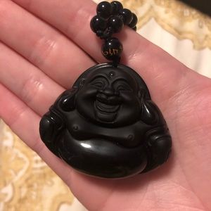 Happy Buddha necklace